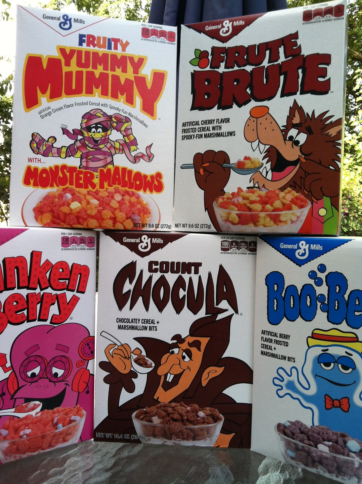 The Holidaze 2013 Monster Cereal Retro Boxes