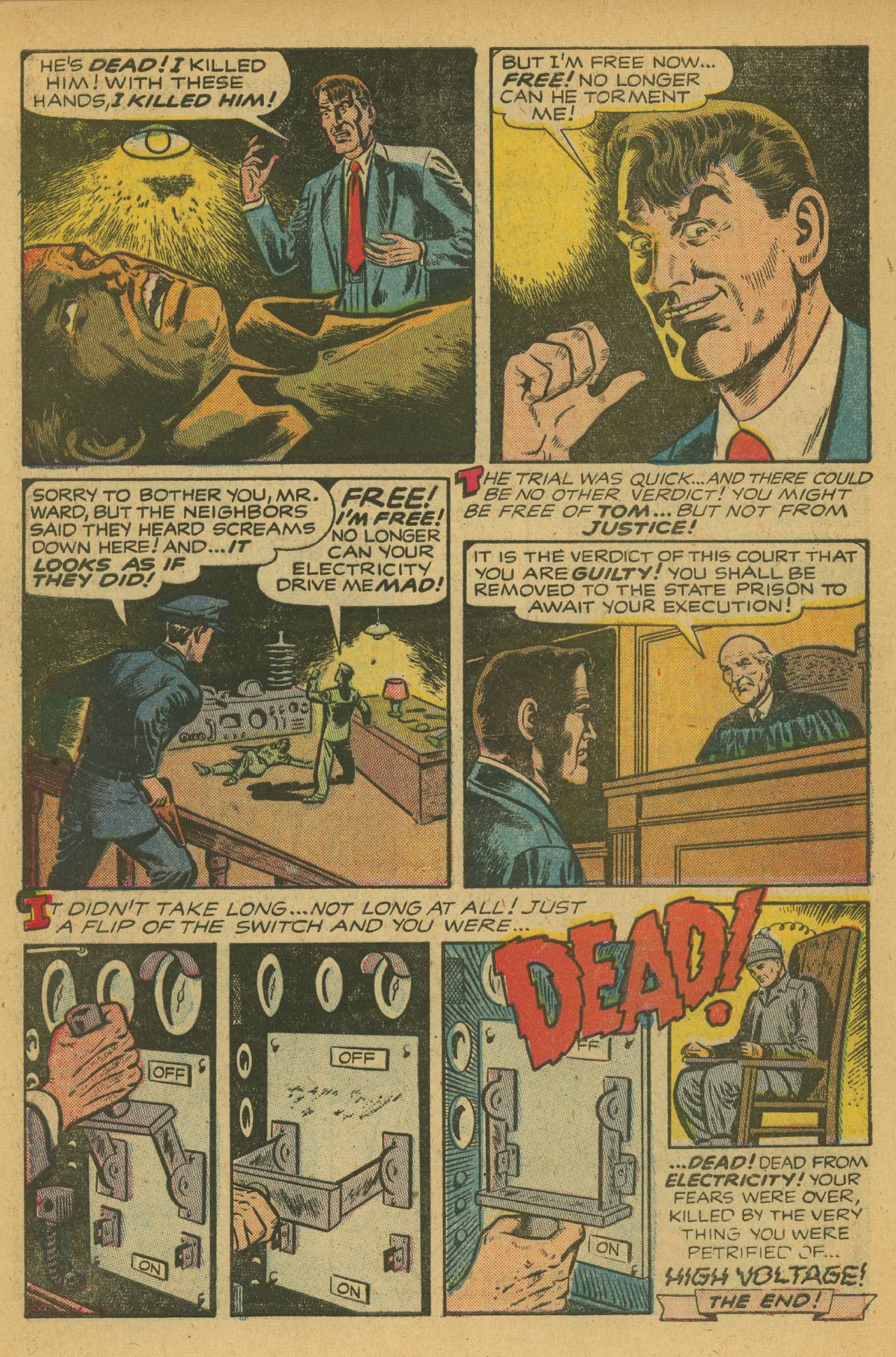 Read online Weird Mysteries (1952) comic -  Issue #1 - 6
