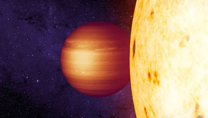 The temperature distribution on the exoplanet has broken all the theories of astronomers