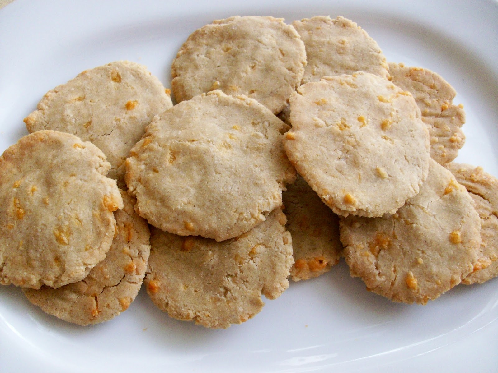 Stir, Laugh, Repeat Cheddar Cheese Dog Biscuits