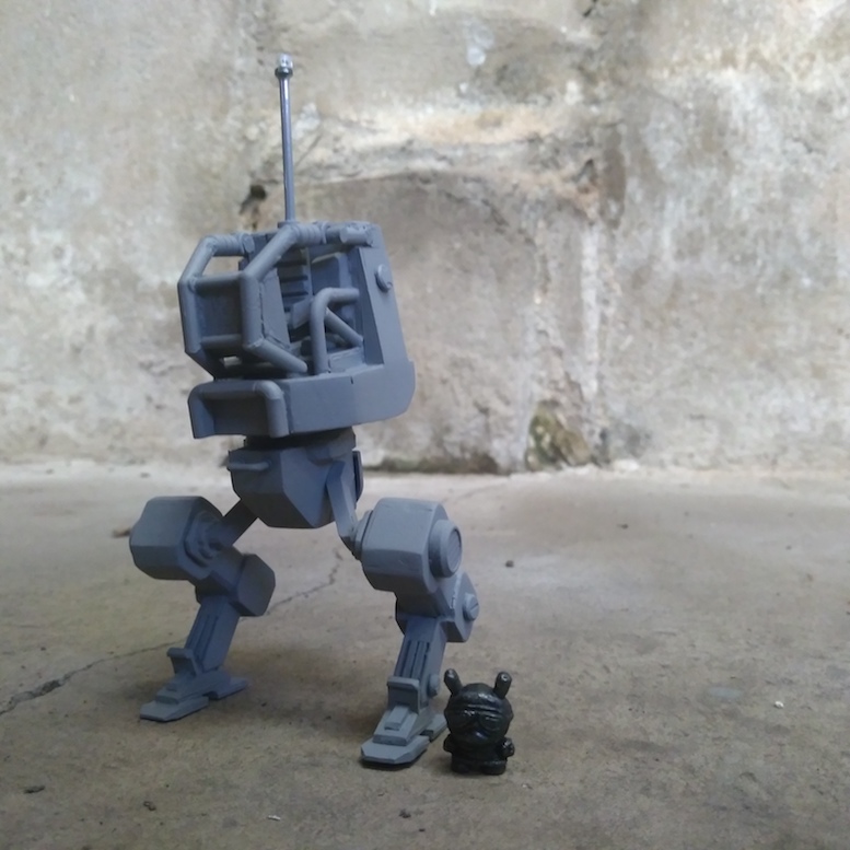 Scratch Building Mecha and Robot Miniatures