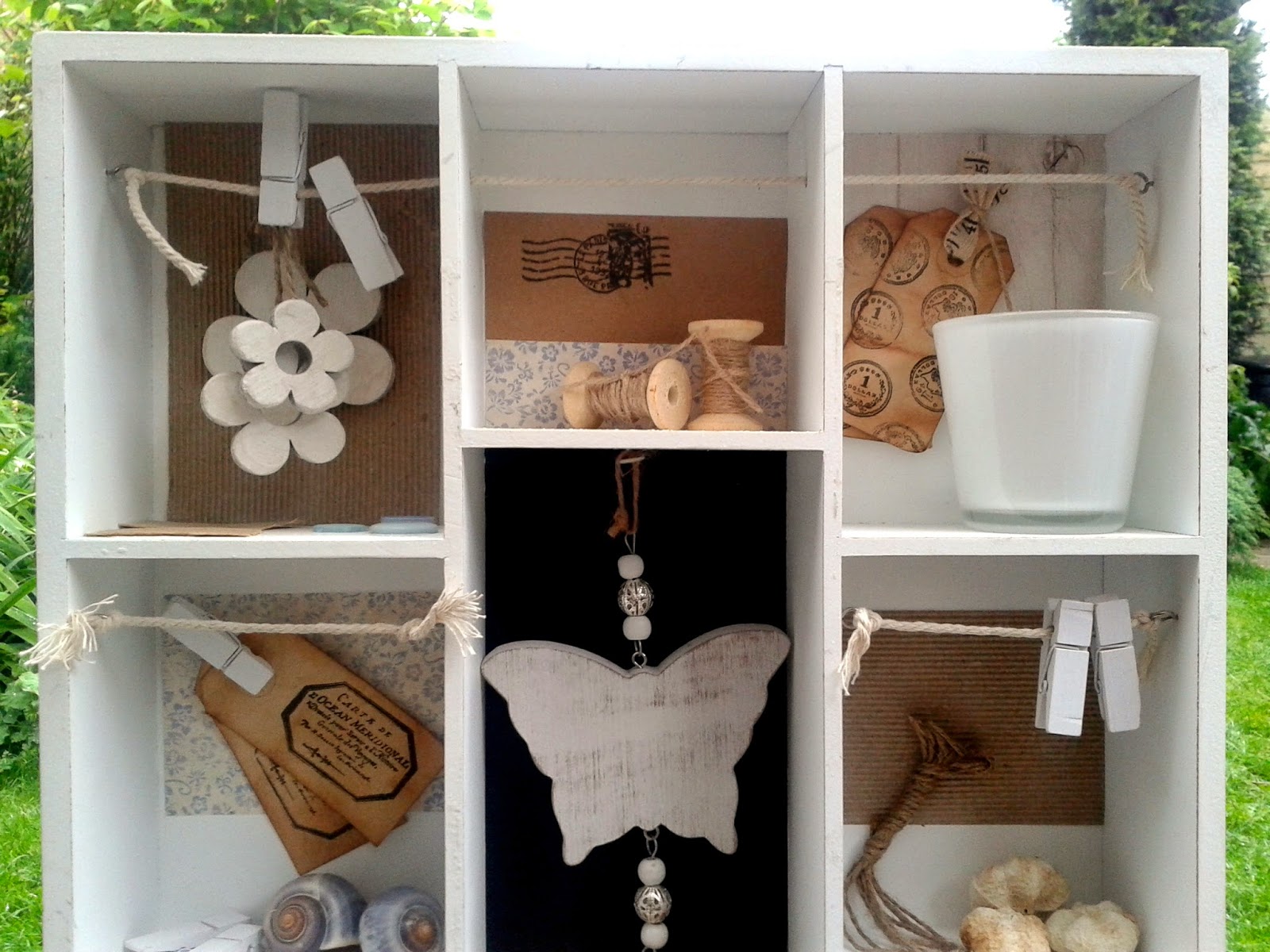 Scrapspul van colien: letterbak.