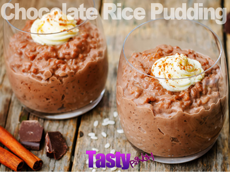 Tasty Pinch Slow Cooker Chocolate Rice Pudding