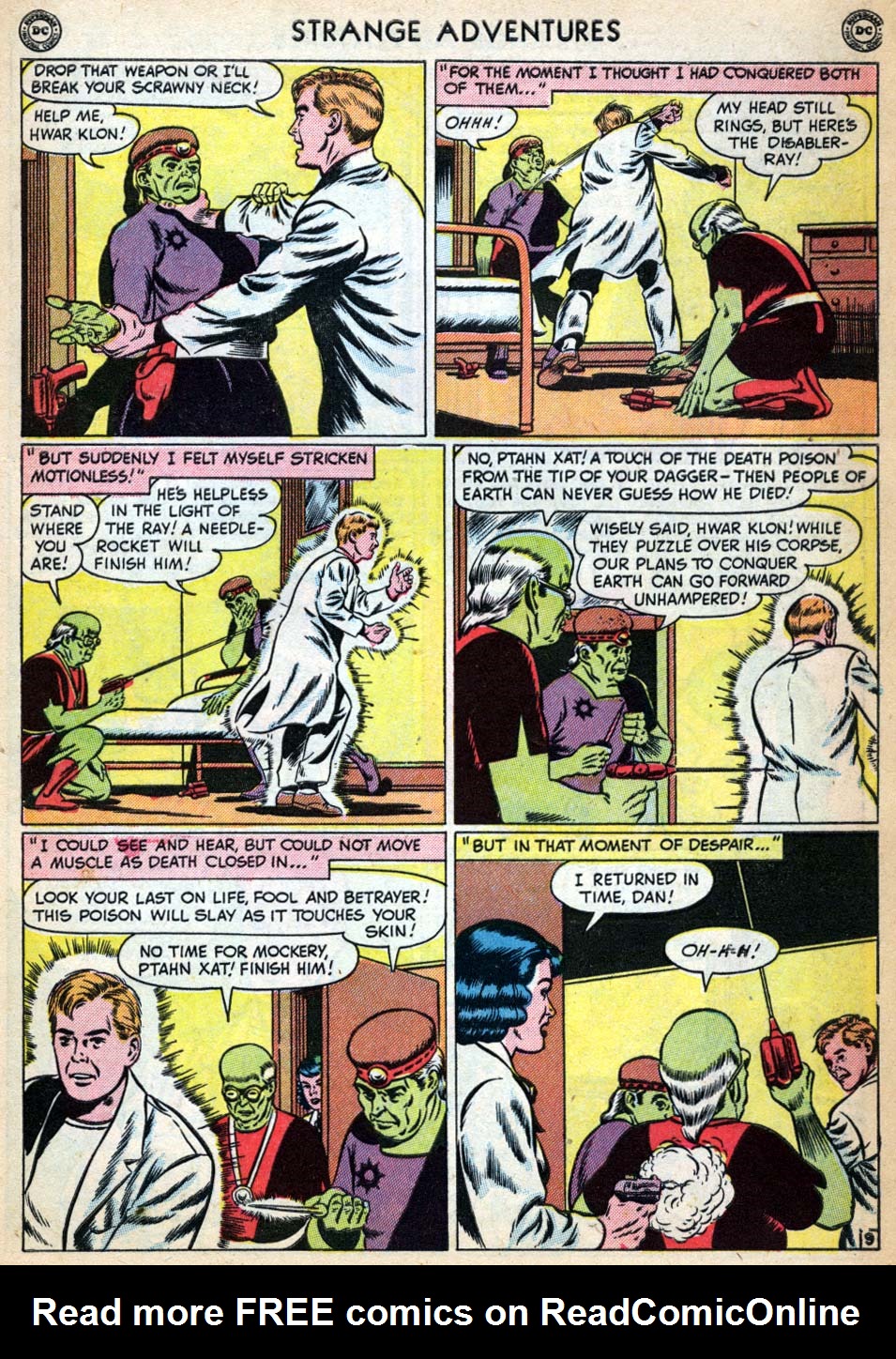 Read online Strange Adventures (1950) comic -  Issue #6 - 11