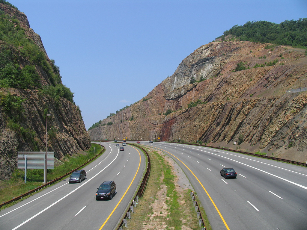 The National Road Maryland Sideling Hill Cut