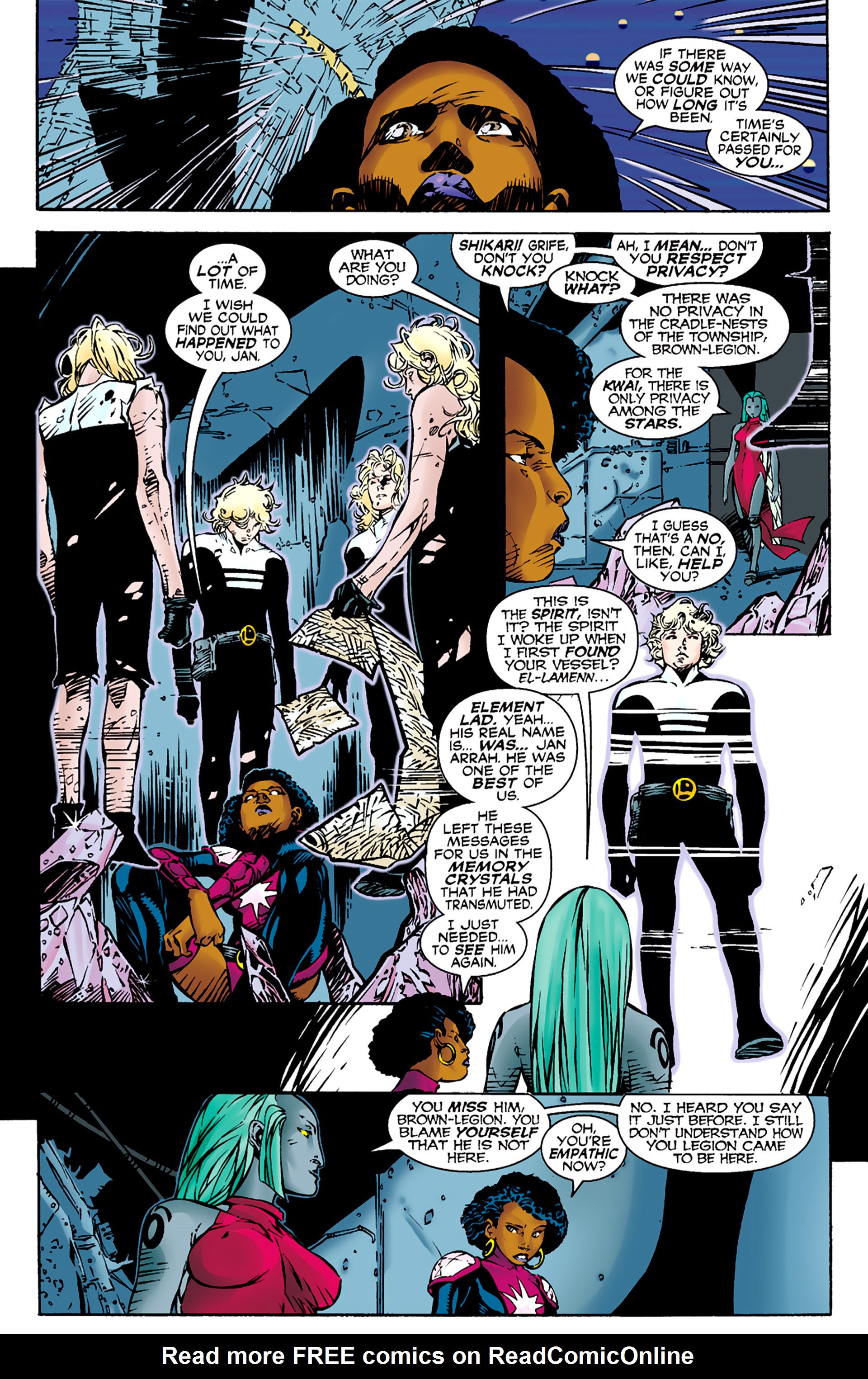 Read online Legion Lost (2000) comic -  Issue #3 - 3