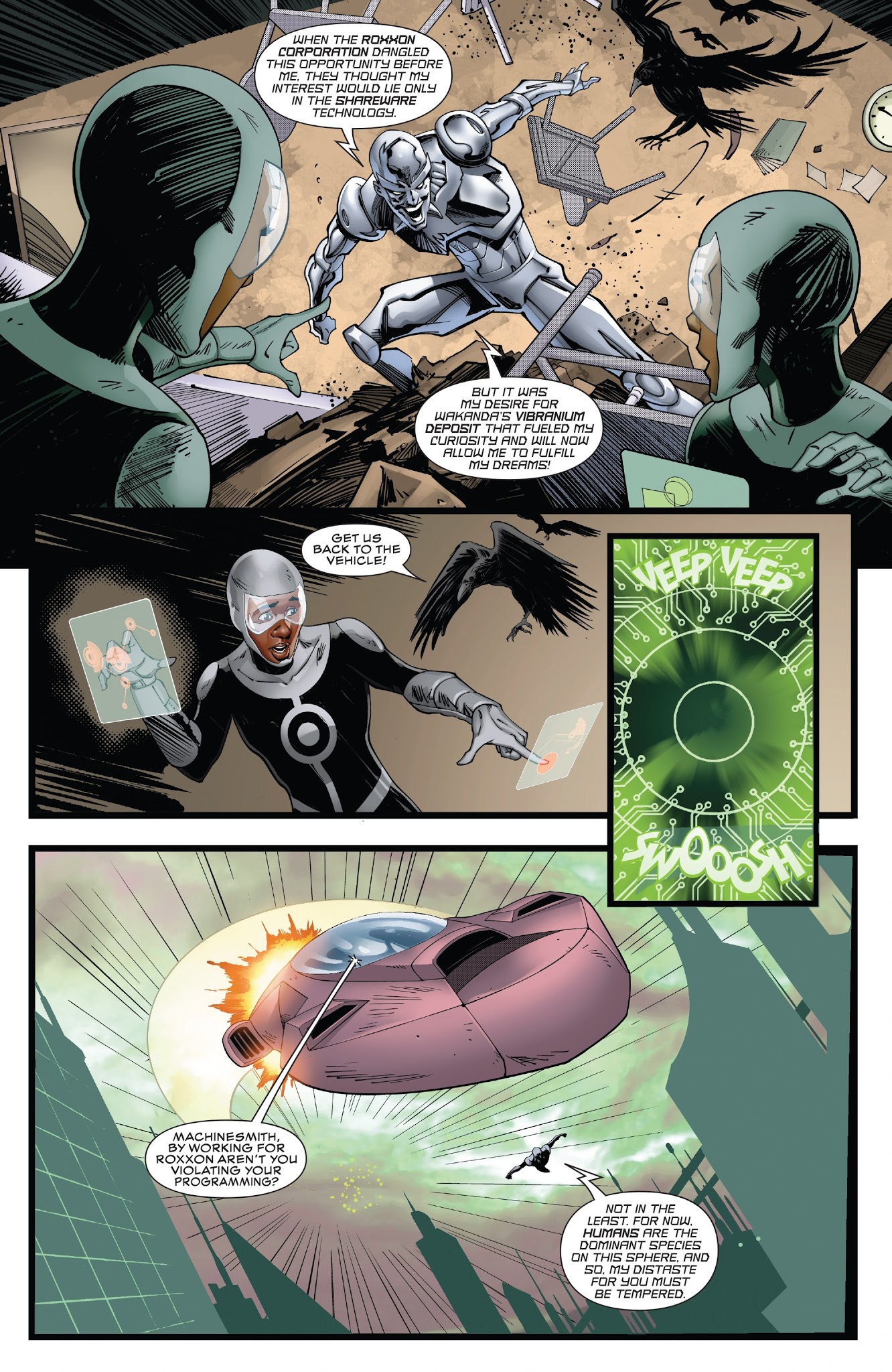 Black Panther: Soul of a Machine 3 Page 7