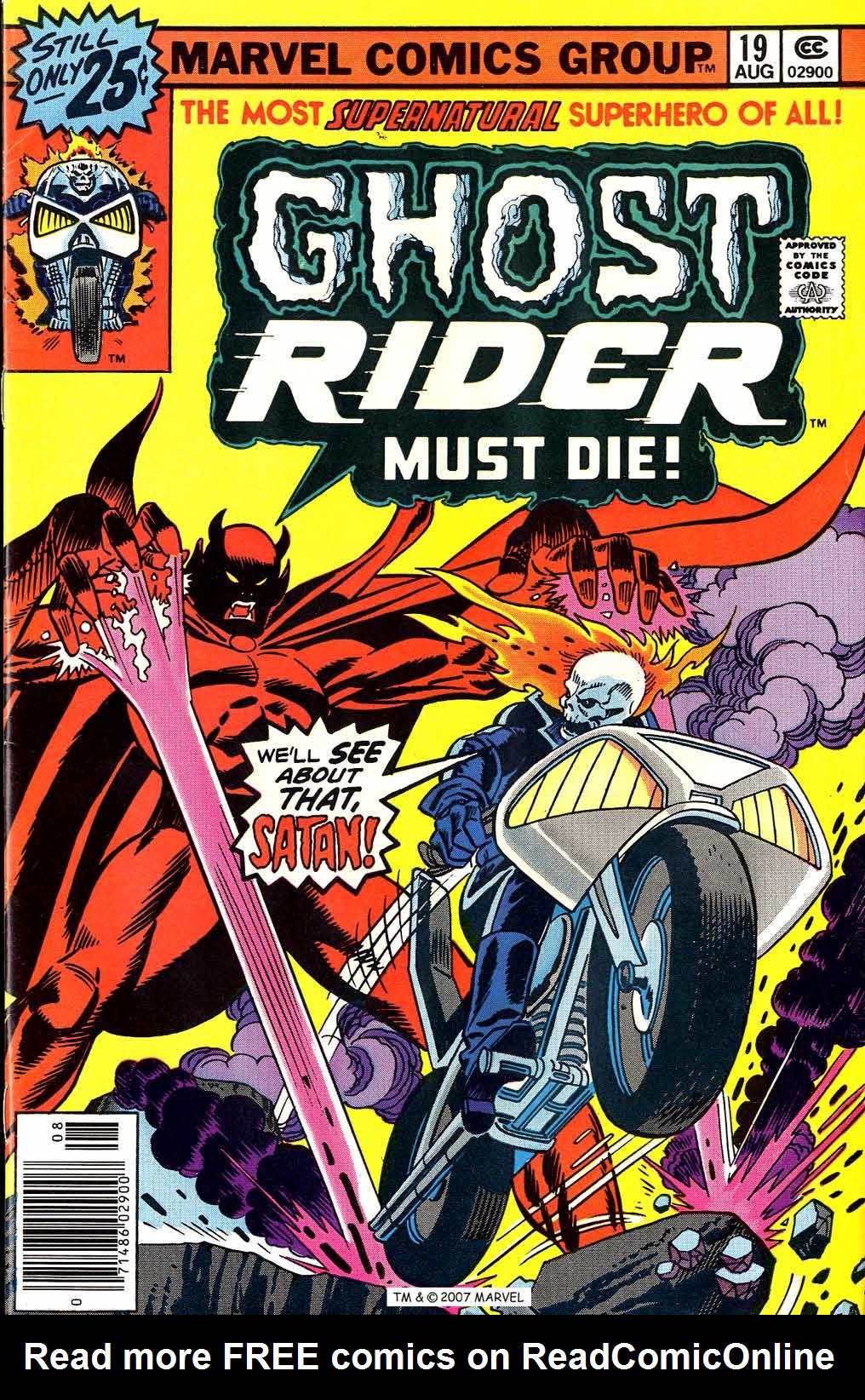 Read online Ghost Rider (1973) comic -  Issue #19 - 1