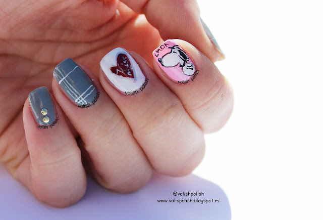 1. Snoopy Nail Art Tutorial - wide 5