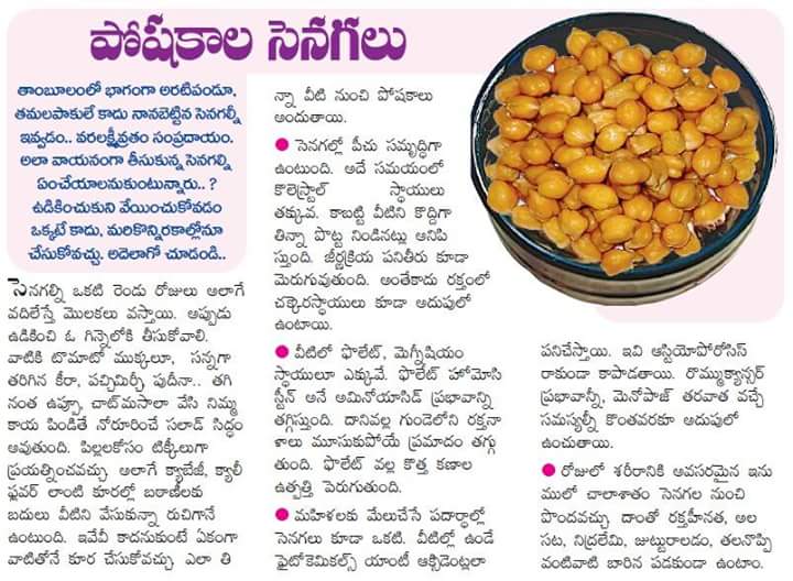 TELUGU WEB WORLD HEALTHY PROTEINS FOOD GRAINS SENAGALU