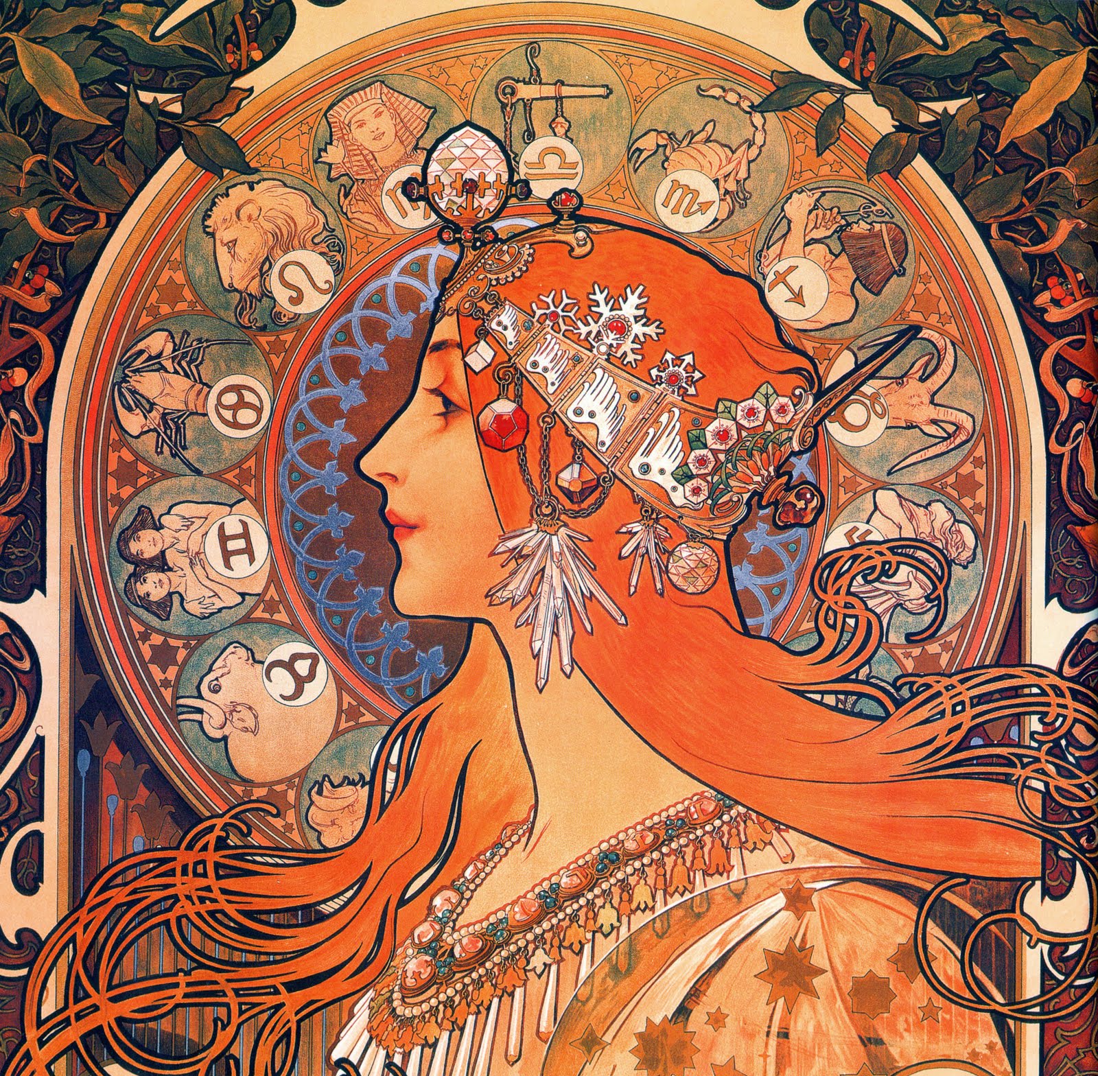 Unhurried Drawings: In love with Mucha