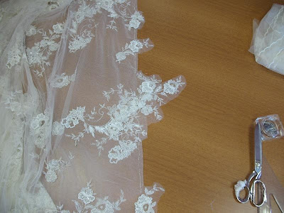 gonna in tulle,gonna in pizzo,come tagliare pizzo