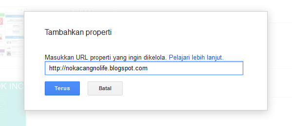 Cara Mudah Verifikasi Blog di Google Webmaster Cara Mudah Verifikasi Blog di Google Webmaster