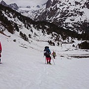 Maladeta Oriental (3.308 m) y Pico de Alba (3.118 m)