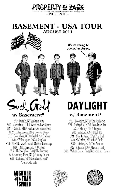 Uk Band Basement Launch Us Tour On August 9th With Such Gold