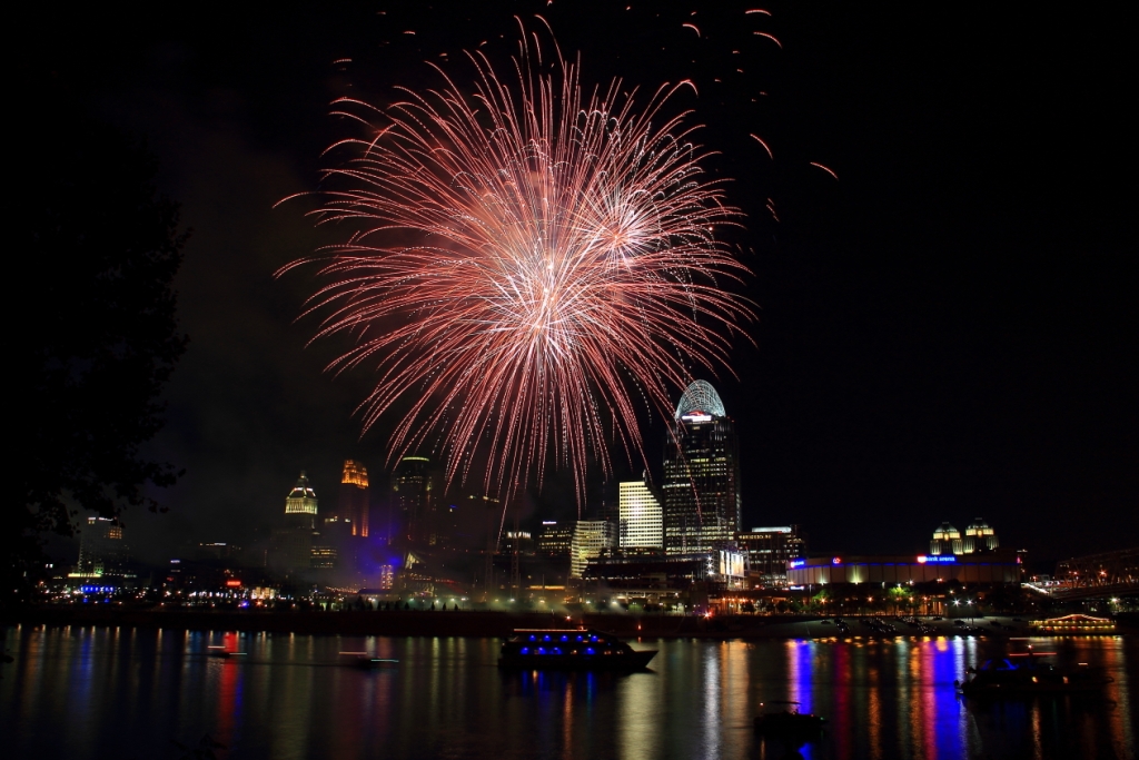 In and Around Northern Kentucky 2.0 Cincinnati Reds Fireworks 09Aug2013