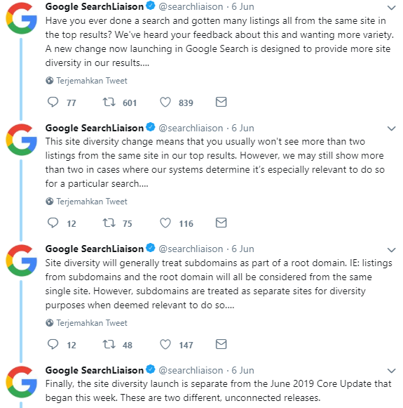 google search liaison