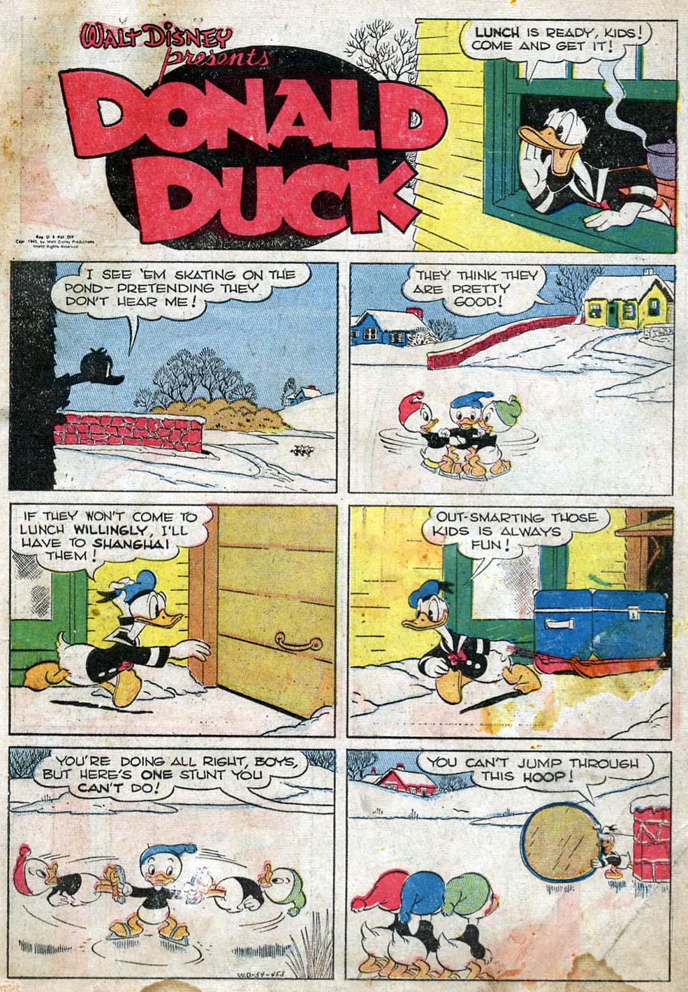 Read online Walt Disney's Comics and Stories comic -  Issue #54 - 3