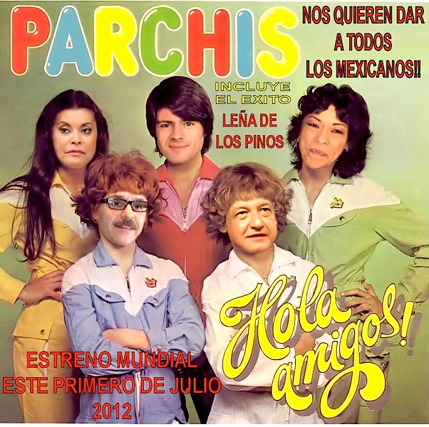 El rojo y el negro Parchis, versión 2012