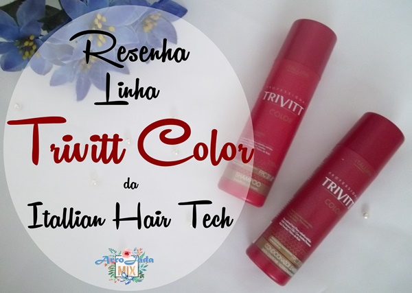 Linha Trivitt Color da Itallian HairTech