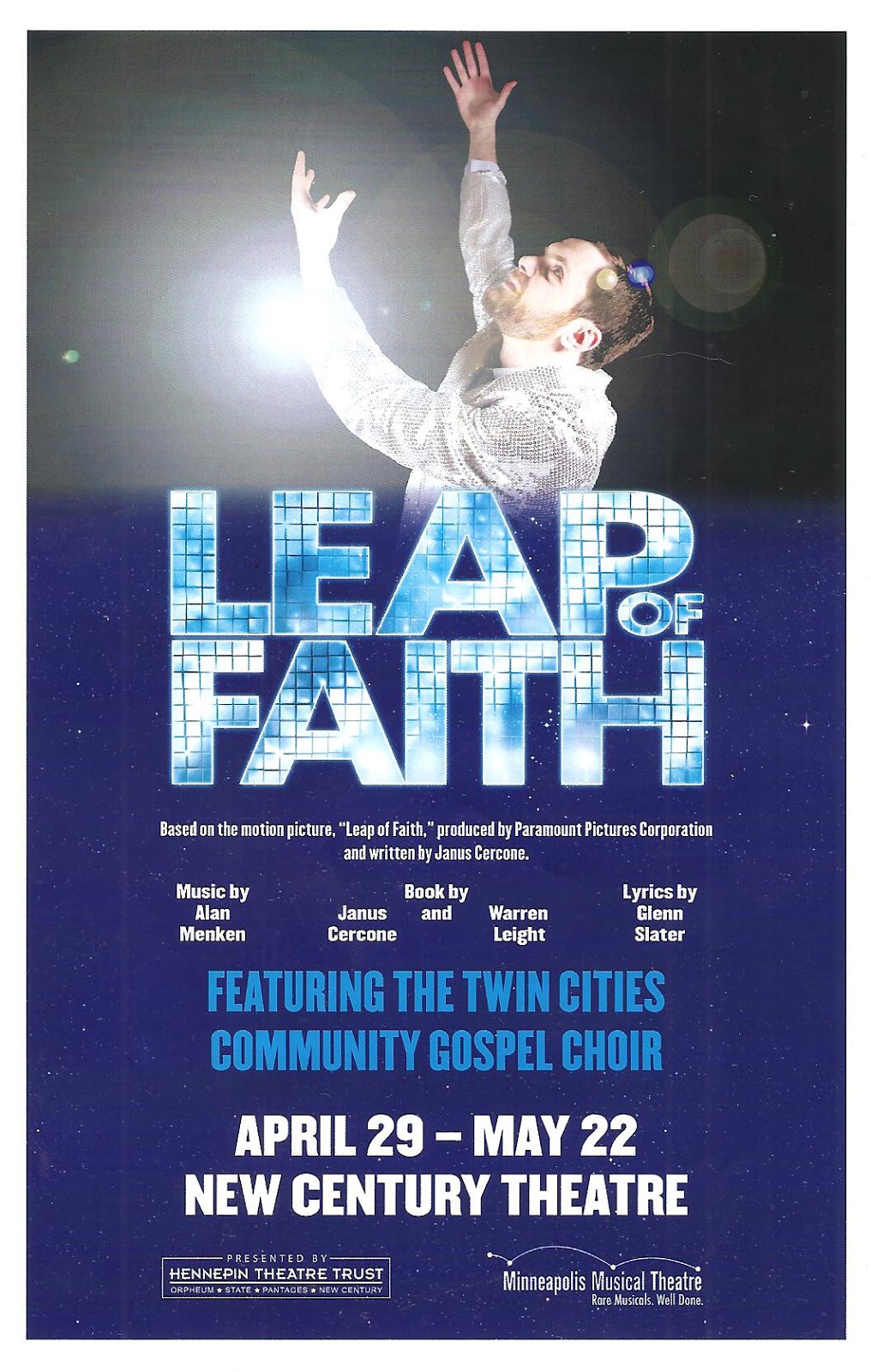 Cherry and Spoon "Leap of Faith" by Minneapolis Musical Theatre at the