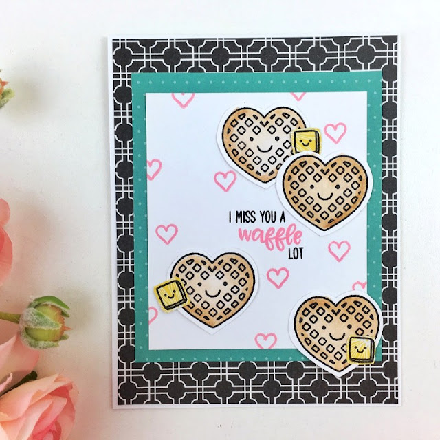 Sunny Studio Stamps: Breakfast Puns Customer Card Share by Becki Adams