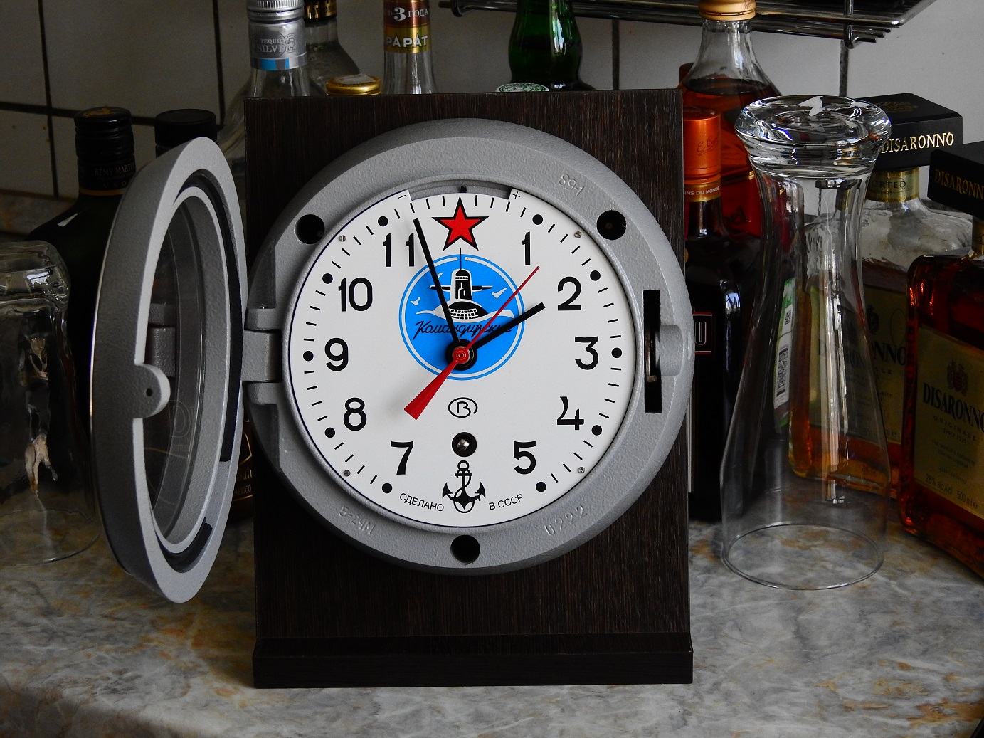 VreMax Vostok Ship Clock New in Collection