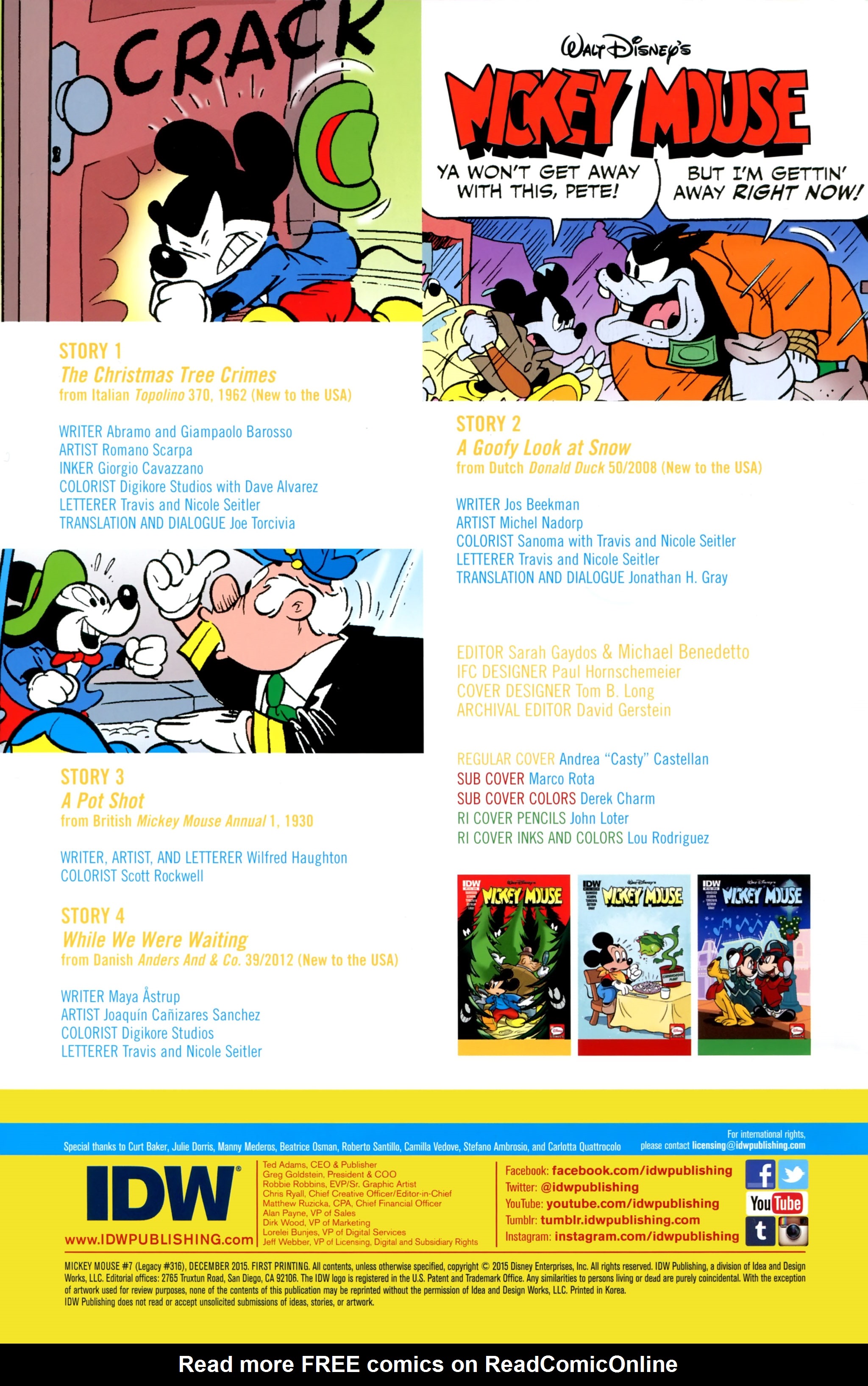 Read online Mickey Mouse (2015) comic -  Issue #7 - 2