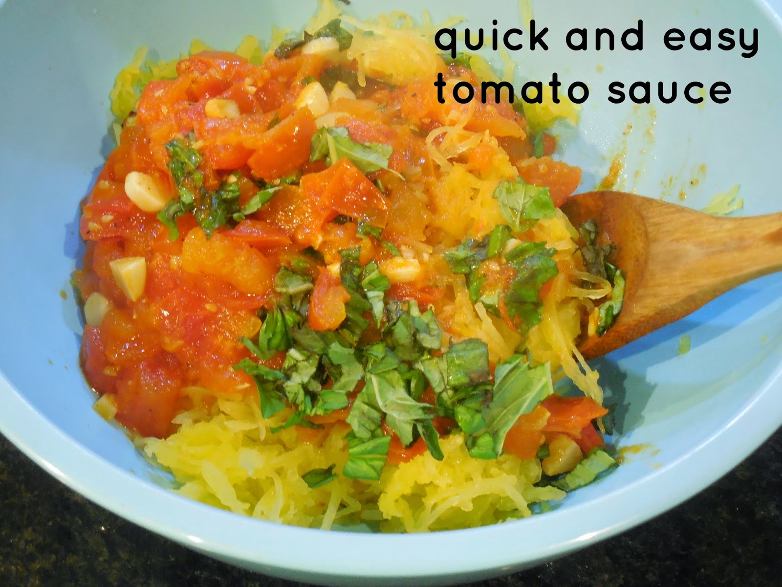 Two Kid Kitchen quick and easy tomato sauce