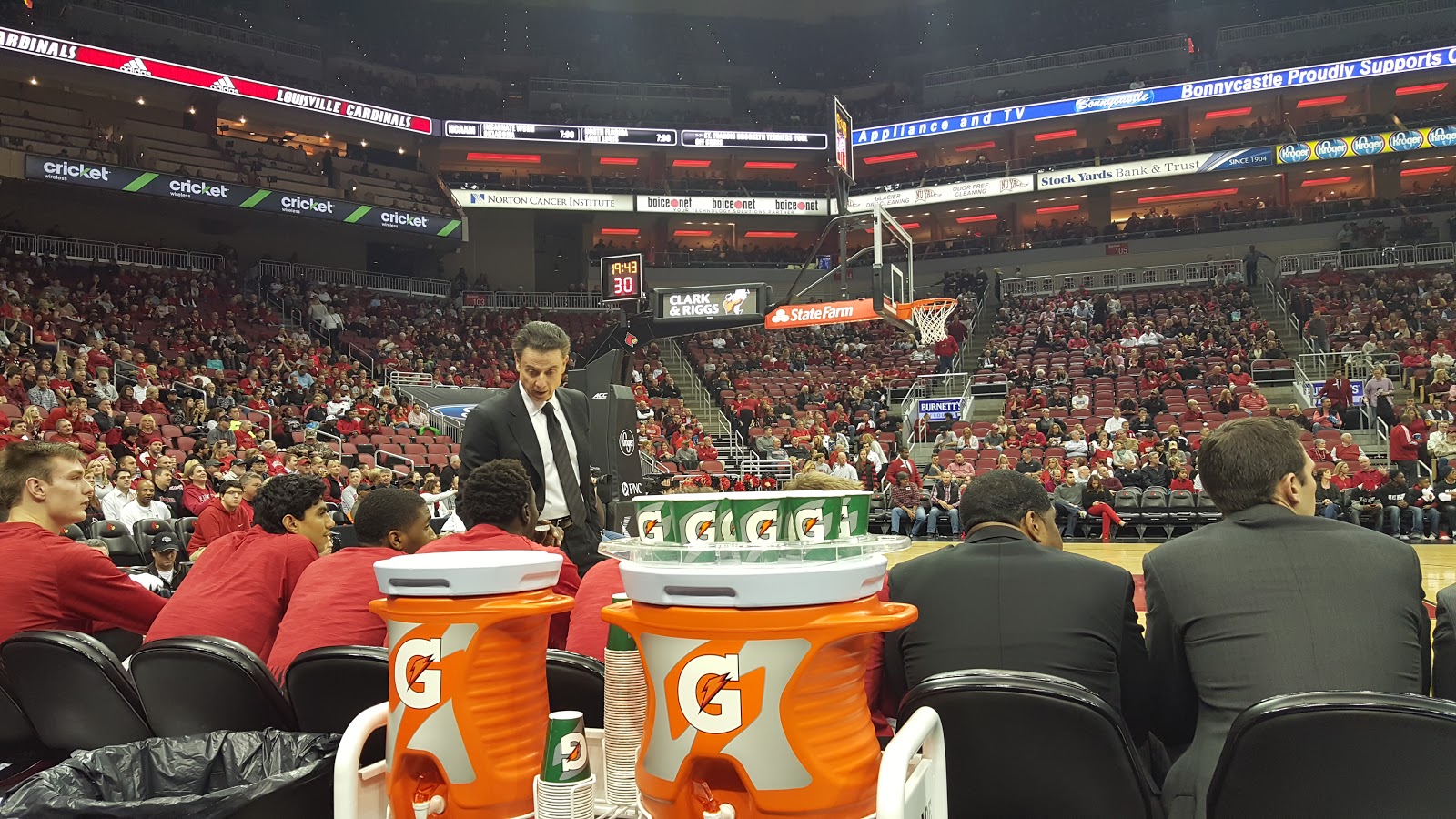 CatCardsBabies: U of L basketball game