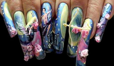 Diseño de uñas Foto de uñas con diseños en 3D