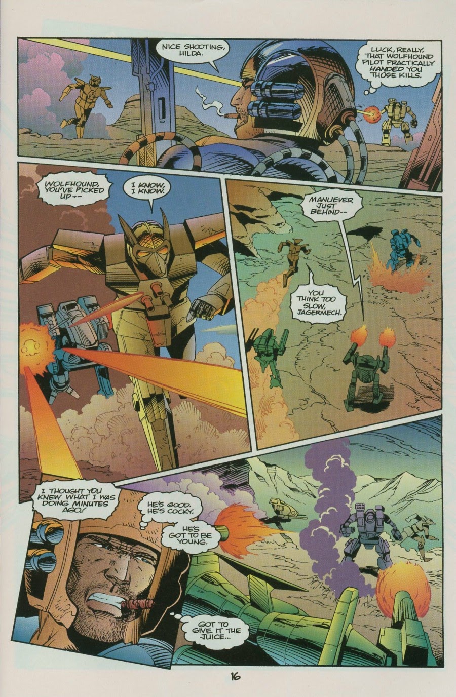 Read online Battletech: Fallout comic -  Issue #1 - 19