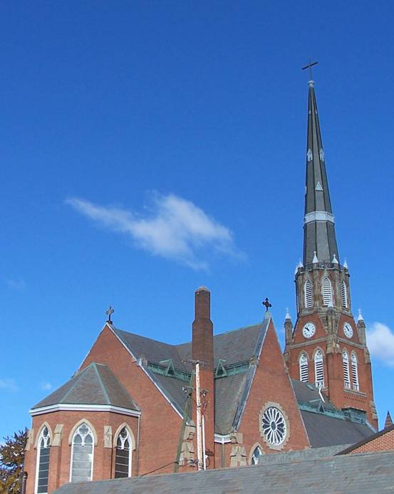 Catholic Architecture and History of Toledo, Ohio St. Joseph, Fremont