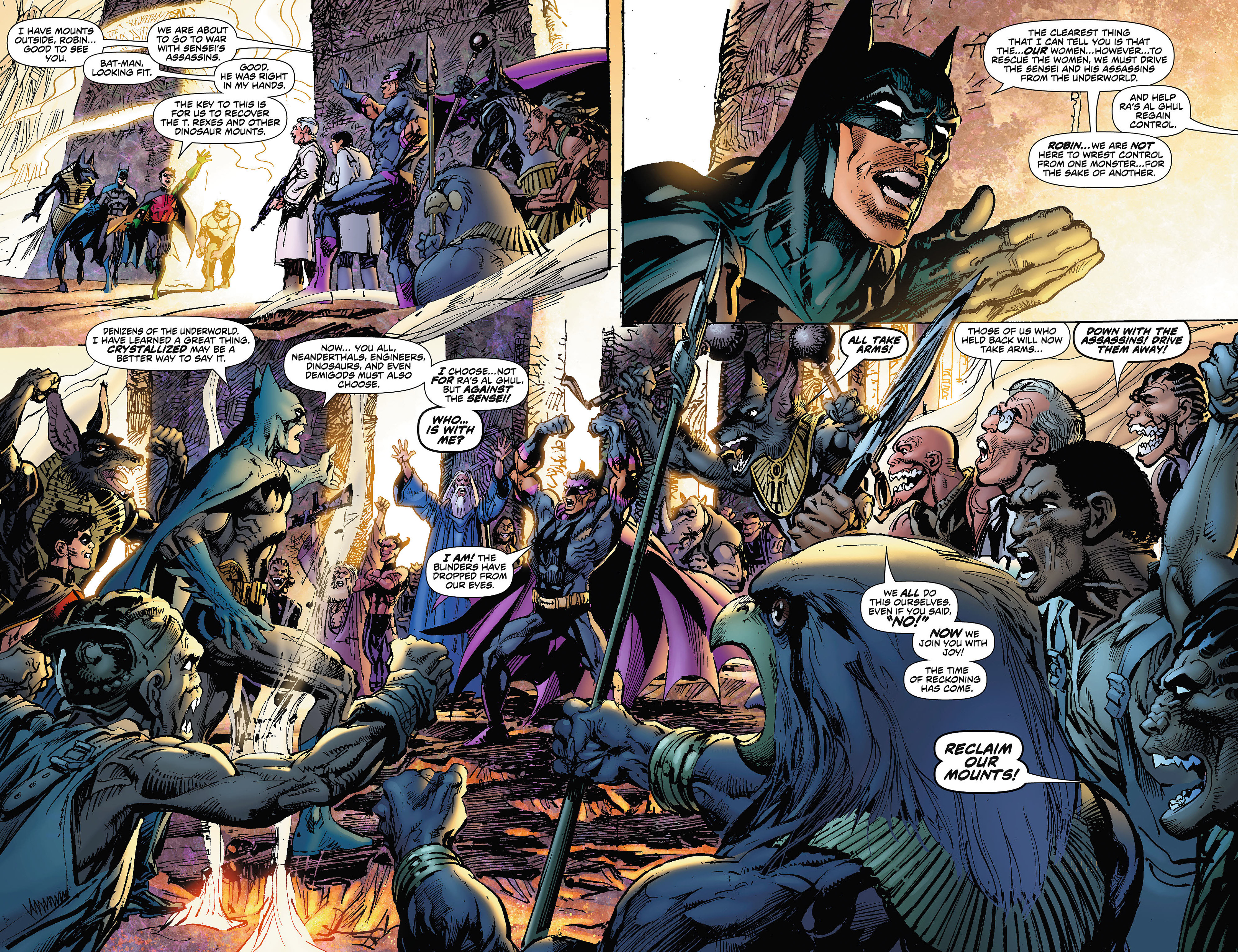 Read online Batman: Odyssey comic -  Issue #5 - 6