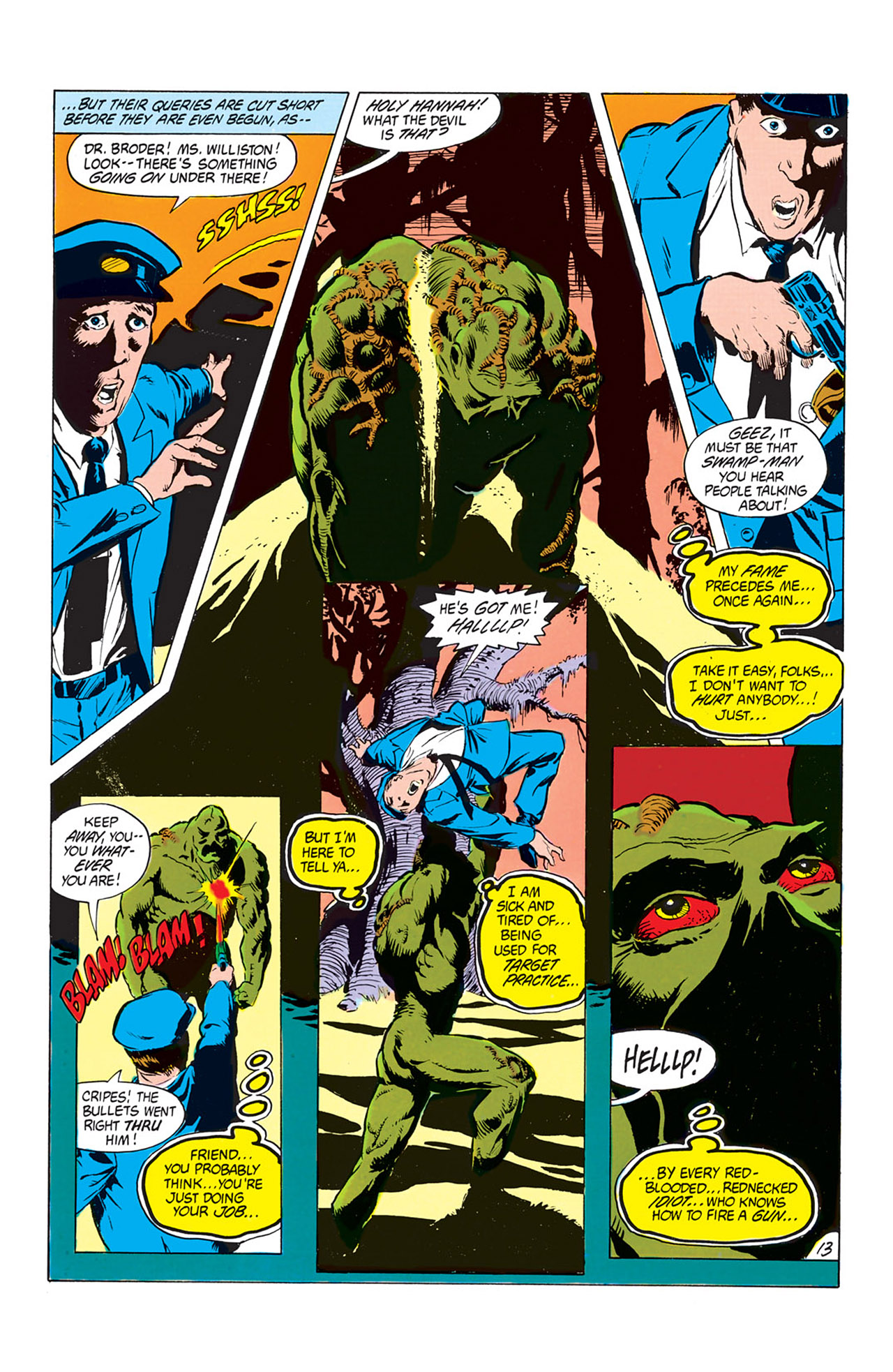Read online Swamp Thing (1982) comic -  Issue #14 - 14