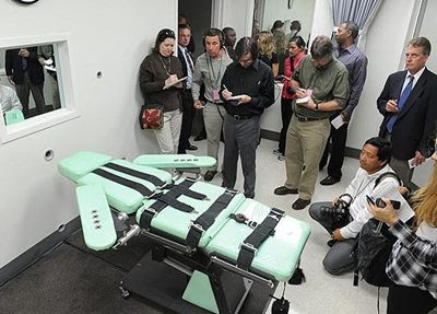 San Quentin State prison's brand new death chamber