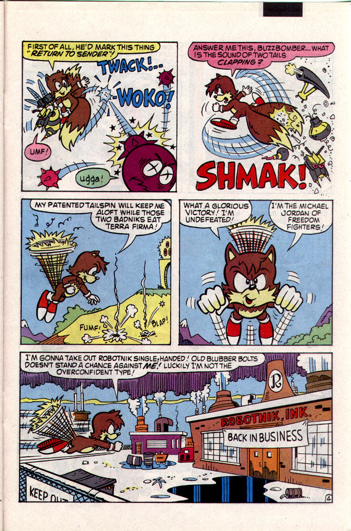 Read online Sonic The Hedgehog comic -  Issue #4 - 23