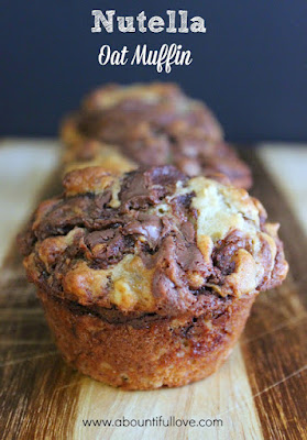 Nutella Oat Muffin 