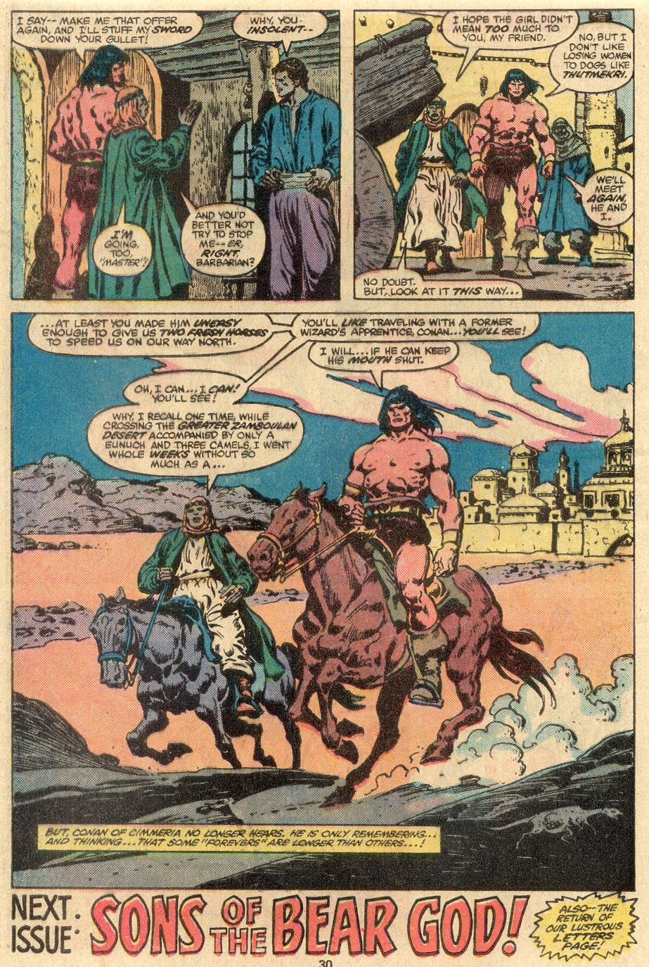 Read online Conan the Barbarian (1970) comic -  Issue #108 - 19