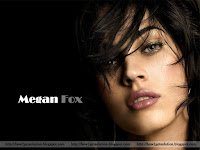 megan fox wallpaper, megan fox face closeup image for computer background free download