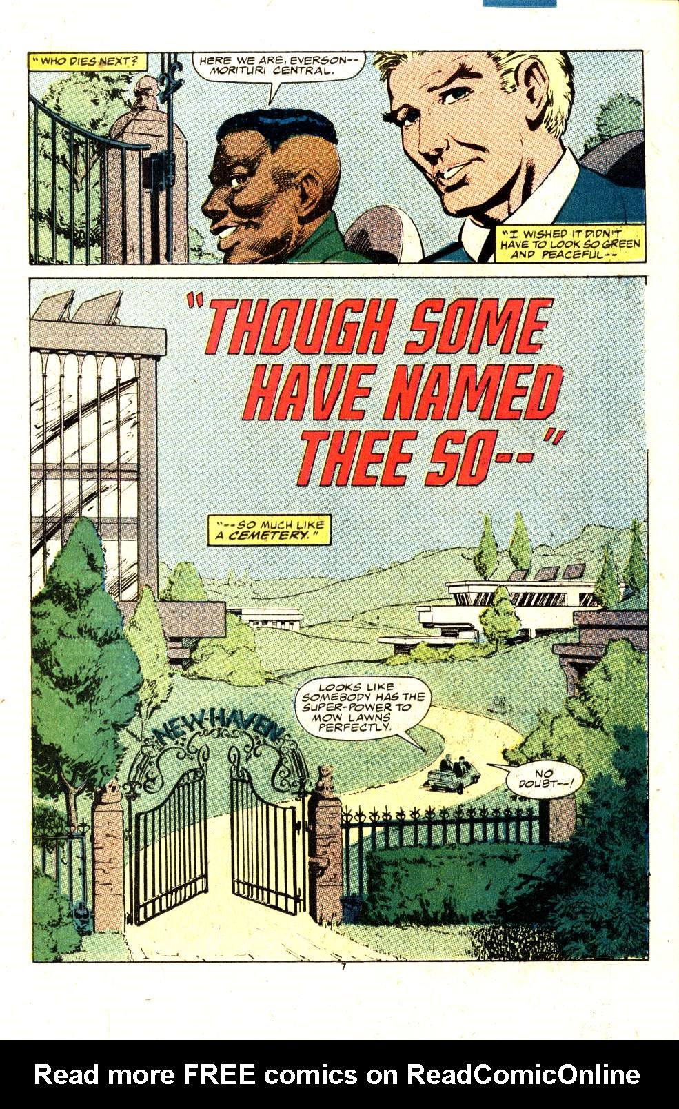 Read online Strikeforce: Morituri comic -  Issue #1 - 8