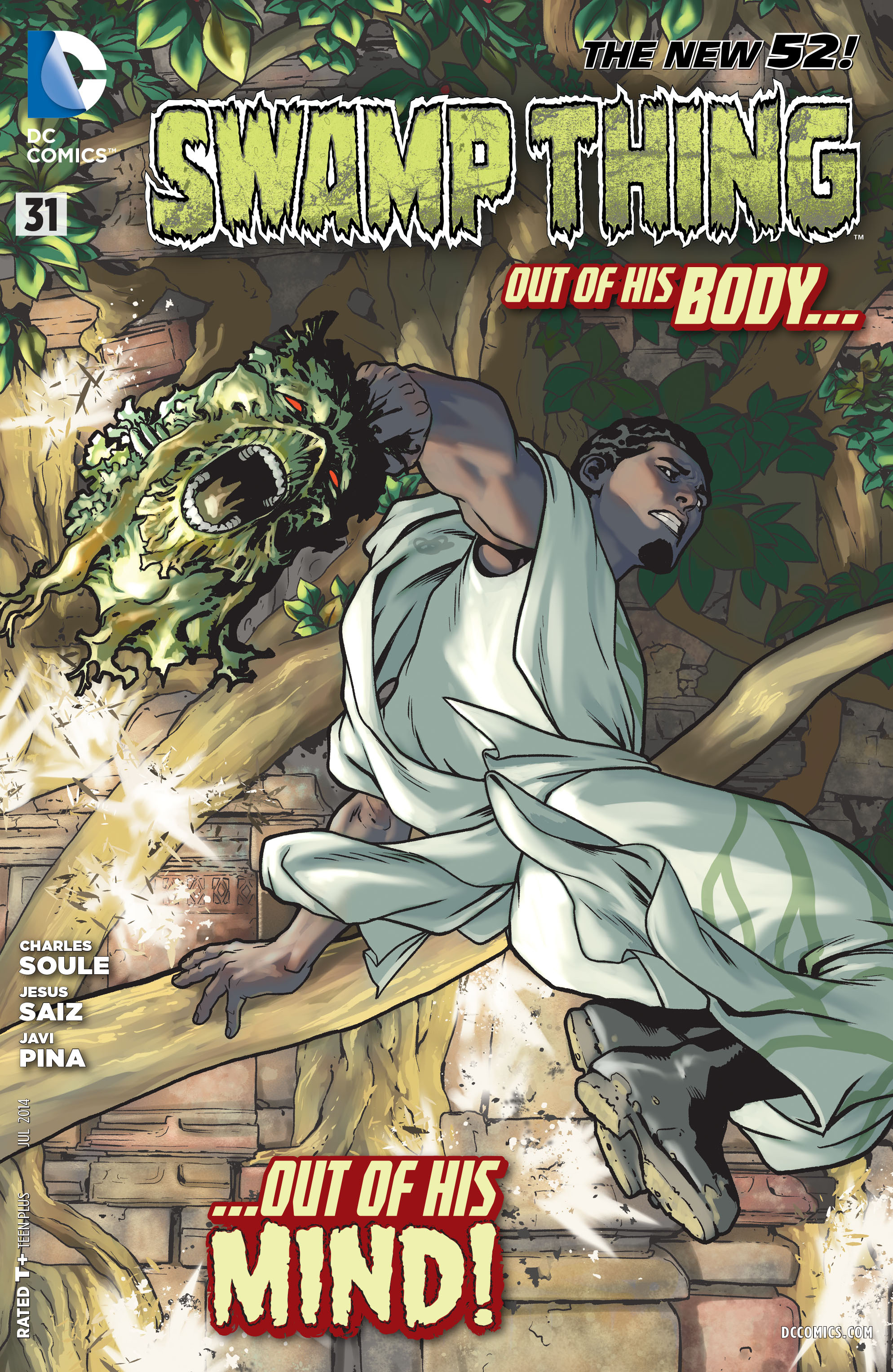 Read online Swamp Thing (2011) comic -  Issue #31 - 1