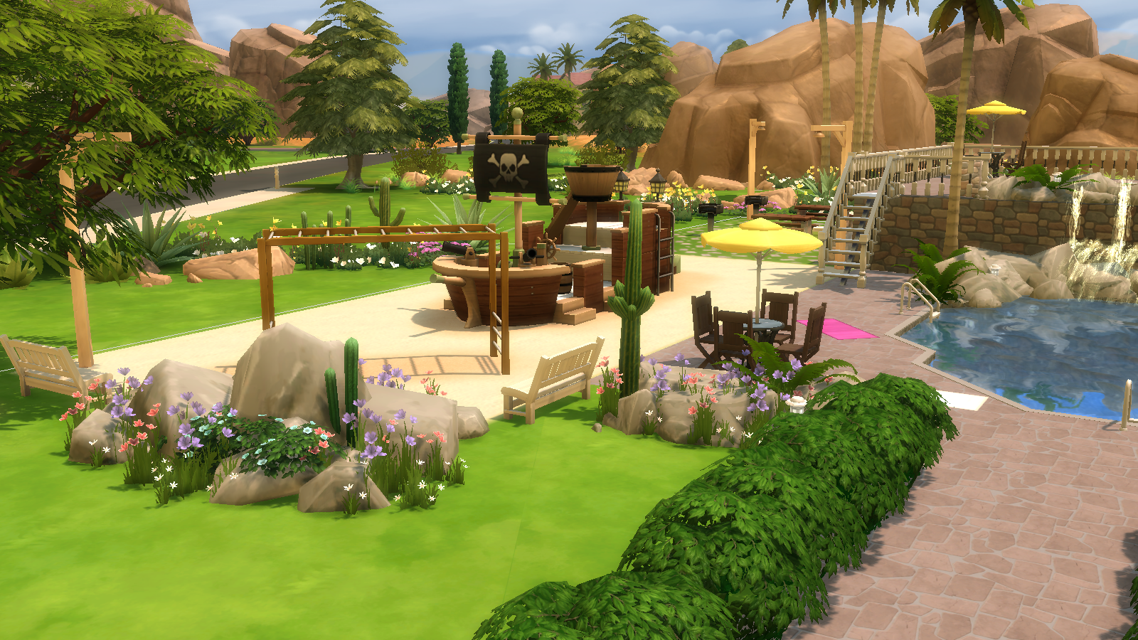 The sims™ 4: личный оазис — комплект. дом оазис спрингс симс 4 особняк. симс 4 парк оазис спрингс. The sims 4 оазис спрингс. Sims 4 courtyard oasis kit.