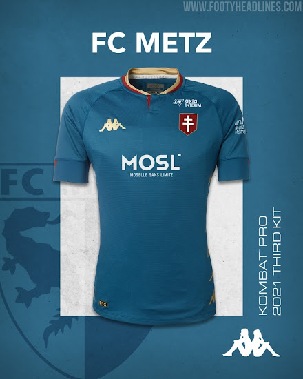 FC Metz 20-21 Home, Away & Third Kits Released - Footy Headlines