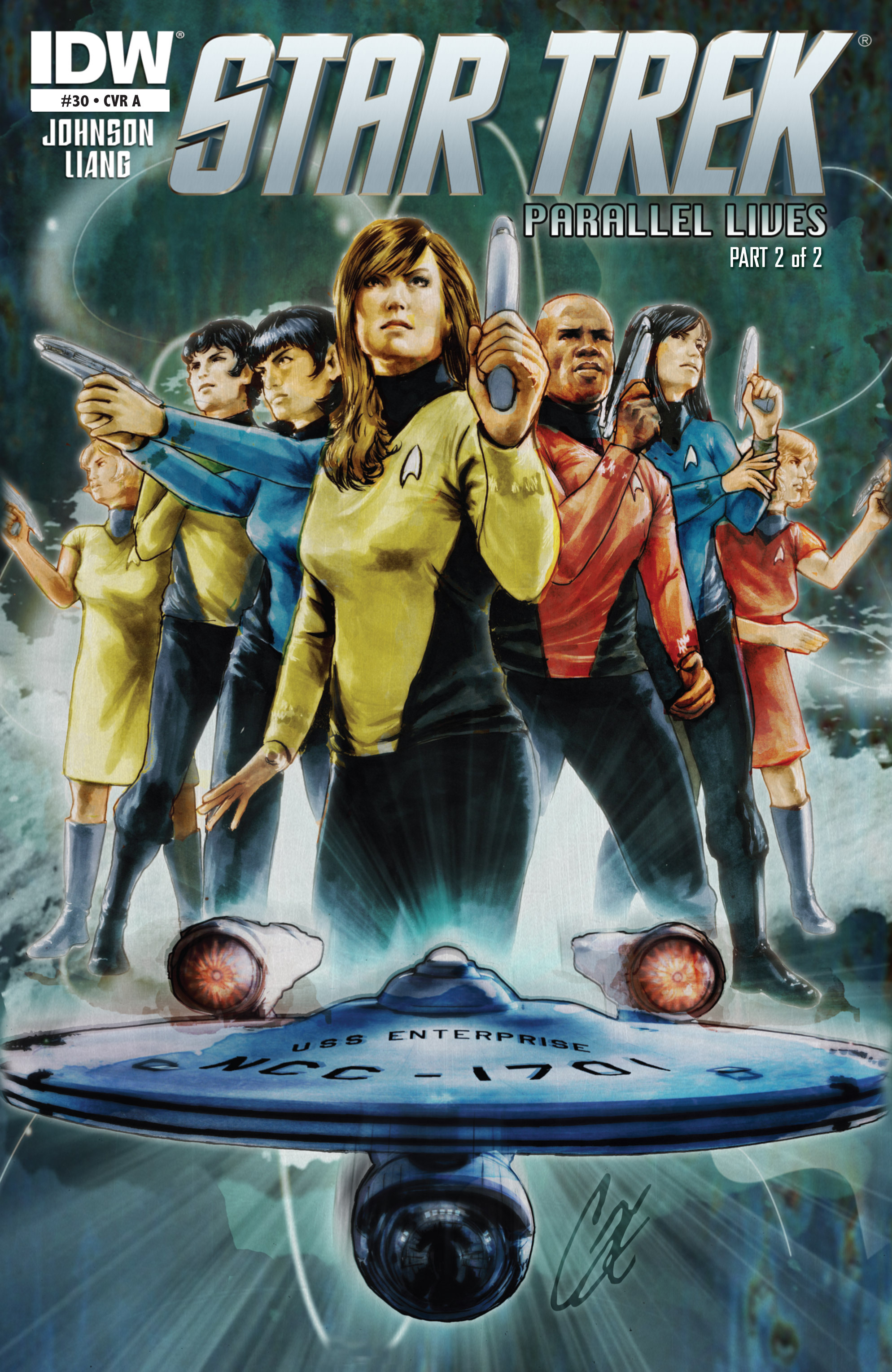 Read online Star Trek (2011) comic -  Issue #30 - 1
