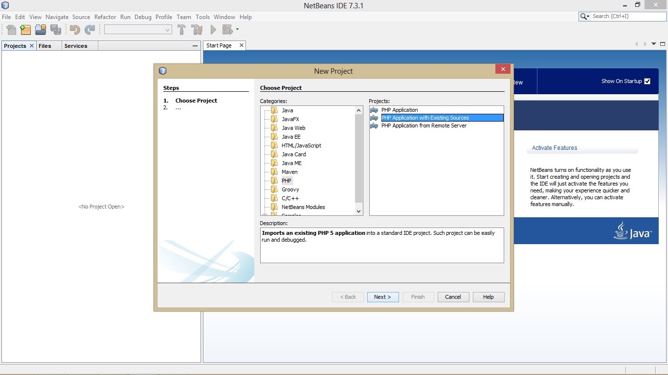Php file exists. NETBEANS ide. NETBEANS php ide. NETBEANS ide 7.1.1. Ide Project.