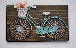 string bicycle wall decor sign patterns decoration templates stunning crafts craft diy nail prego thread