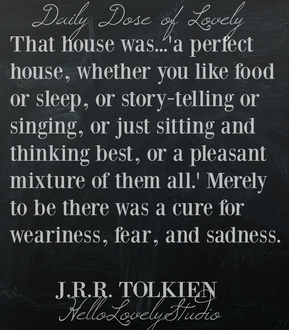 Tolkien quote