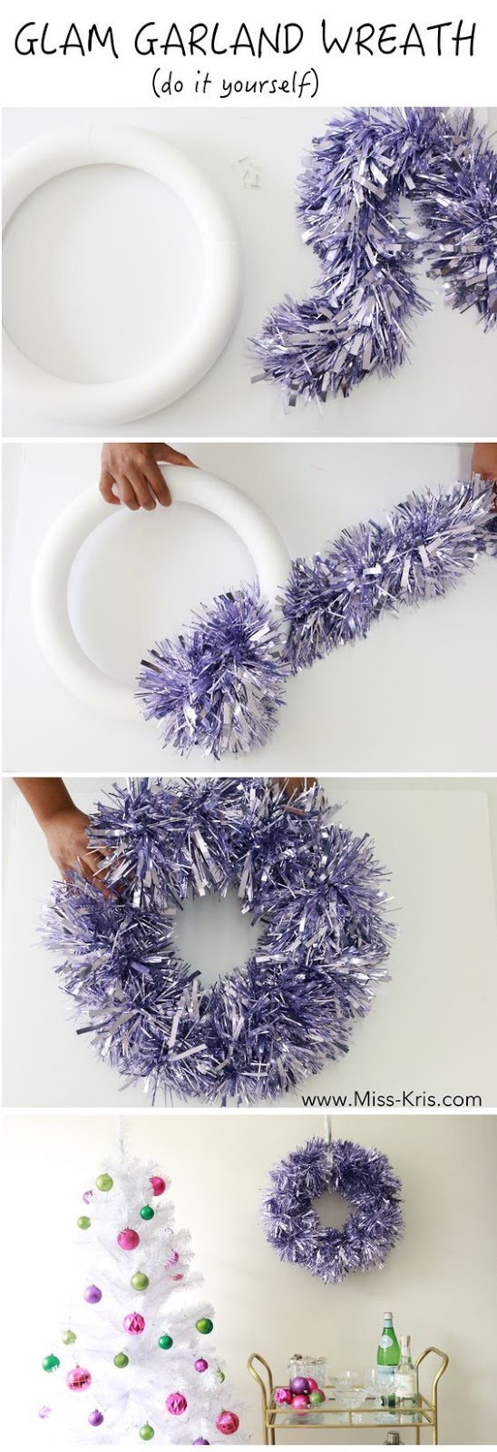 12 Easy DIY Christmas Wreath Ideas – How to Make a Christmas Wreath