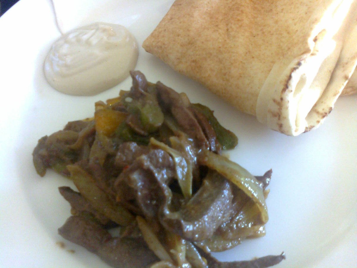 EgYpTian CUsIne FroM an EgyPtian WoMaN kebda iskandarani. liver alexandrian style